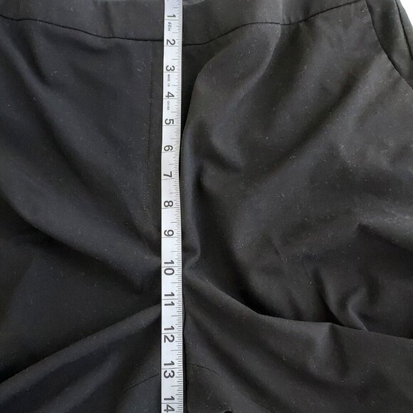 Ann Taylor High Rise Straight Leg Tall black Trousers Size 18T - Picture 8 of 11